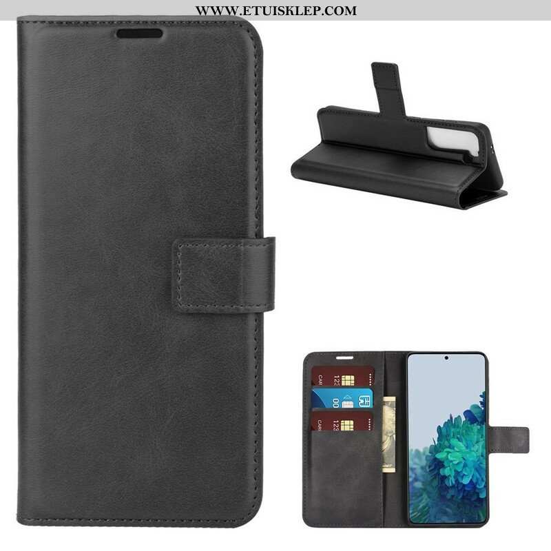 Etui Folio do Samsung Galaxy S21 5G Wąski Krój Ze Sztucznej Skóry